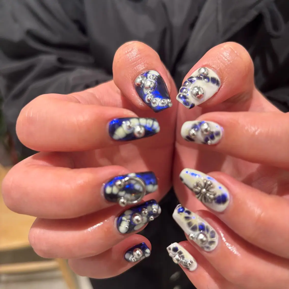 ネイル ハンドネイル 🐬Cxxu° Nail✝️のネイルデザイン