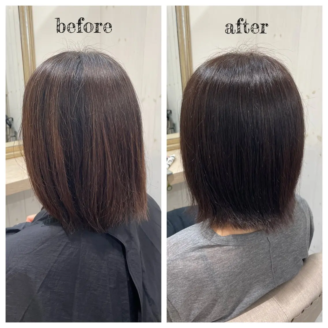 ショート カラー ヘアカラー トリートメント PutiLuca 浅川のヘアスタイル