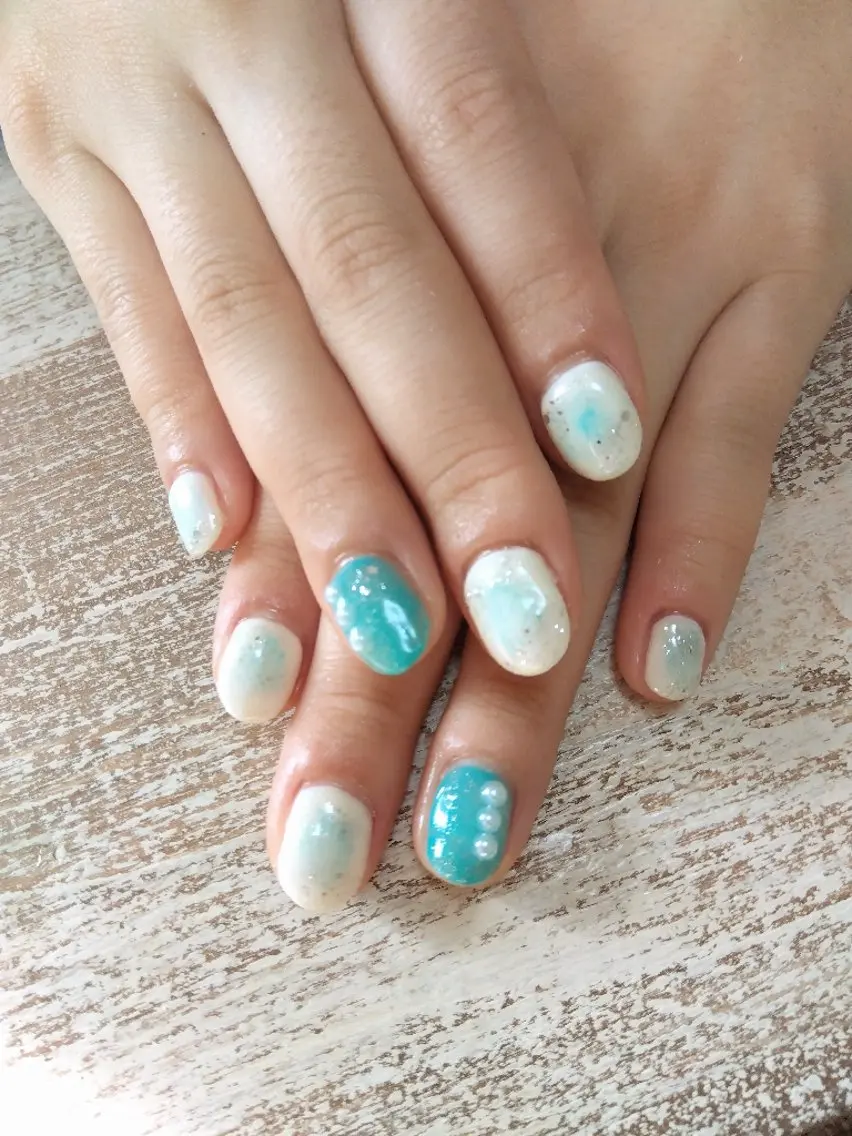 ネイル シンプルネイル NailSalon Ne-Neのネイルデザイン
