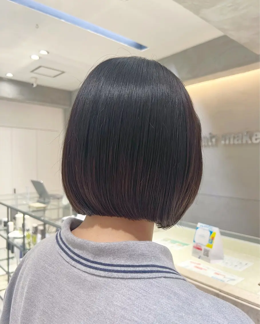 ショート ボブ 三上 恵里奈のヘアスタイル