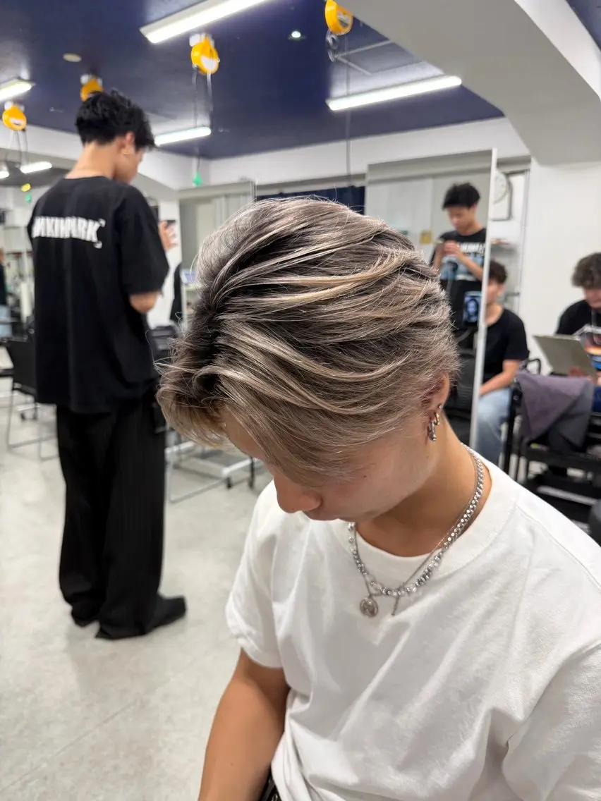 カラー パーマ メンズ 🔥【モデル募集】 🔥ゆづるのヘアスタイル