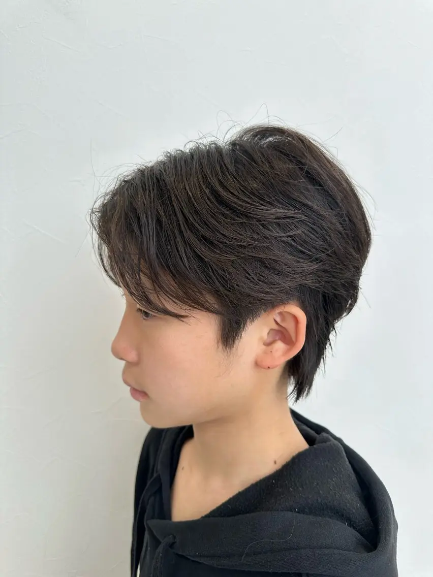パーマ メンズ キッズ メンズパーマ×清潔感 金田恭平のヘアスタイル