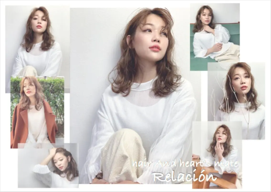 ミディアム カラー パーマ ヘアアレンジ キッズ ネイル 透明感カラー グラデーションカラー ハイライトカラー 外国人風カラー ハイライト ヘアカラー トリートメント ヘッドスパ 岩崎 克秀のヘアスタイル
