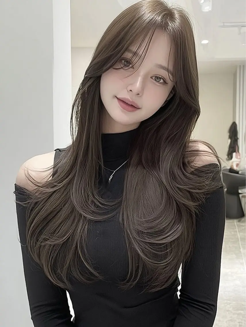 カラー ベージュカラー ブリーチ ケアブリーチ ケアカラー 透明感カラー ヘアカラー 韓国風｜透明感 🥣 ͗ ͗rionのヘアスタイル
