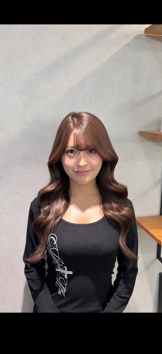 ロング カラー 透明感カラー くびれヘア カット ヘアカラー トリートメント 🇰🇷韓国レイヤー 🫧透明感カラーのヘアスタイル