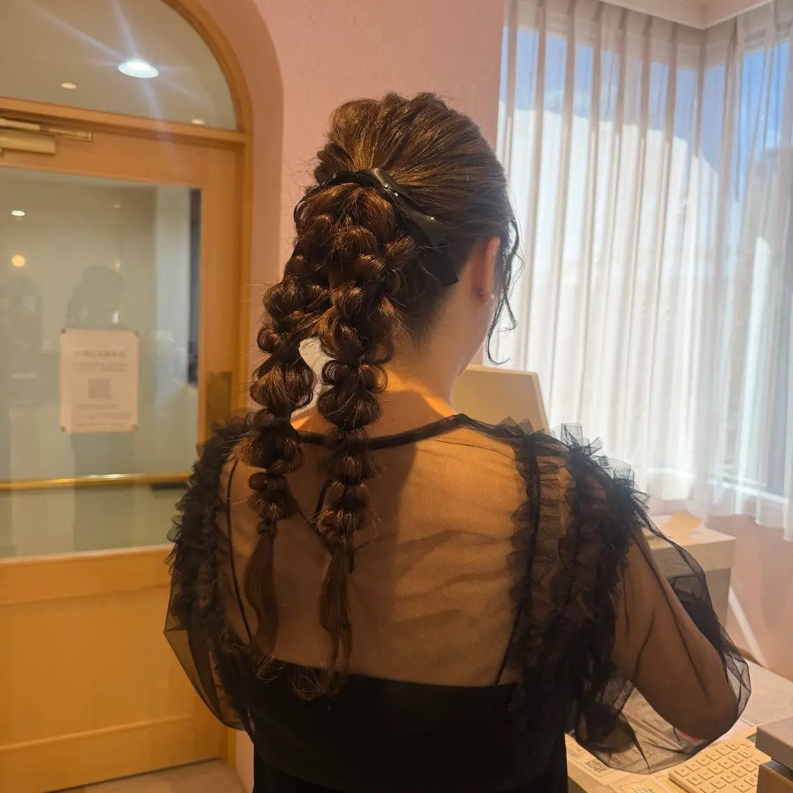 ロング ヘアセット merc.🌿 友藤鮎那のヘアスタイル