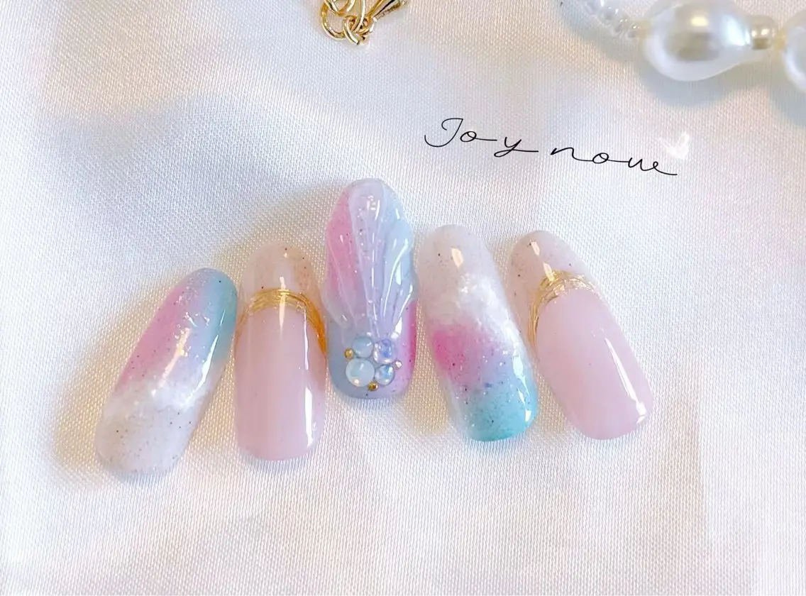 ネイル joynow うみのネイルデザイン