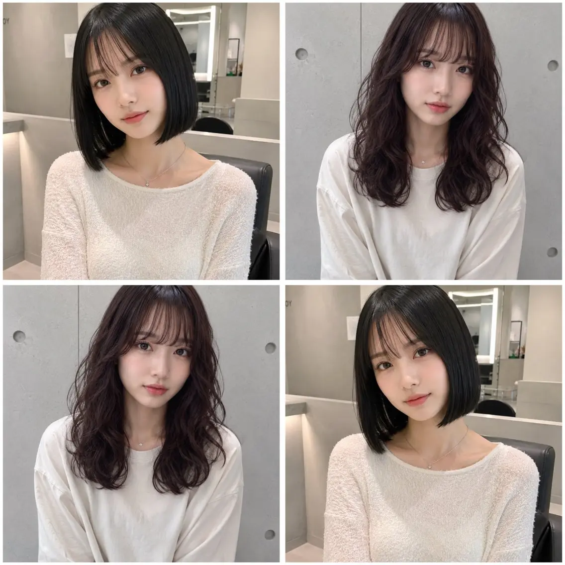 ミディアム パーマ ストレートパーマ lua店 Yugo(河野有吾)のヘアスタイル