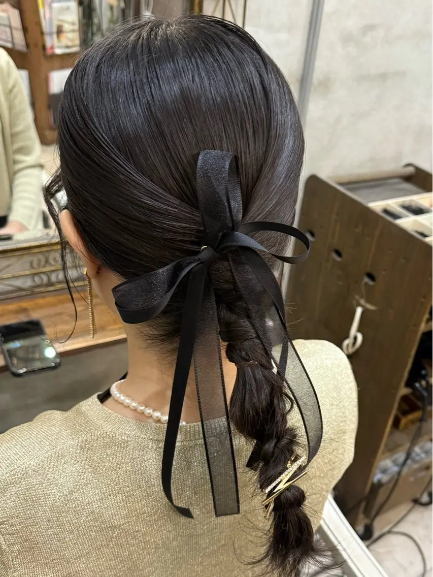 セミロング ヘアセット モデル様募集中/ 吉祥寺/ほえみのヘアスタイル