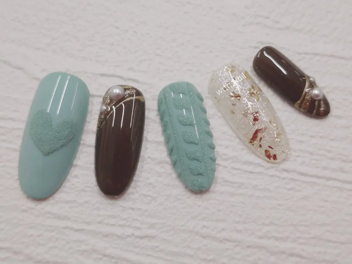 ネイル バレンタイン with Nail ナガヤのネイルデザイン
