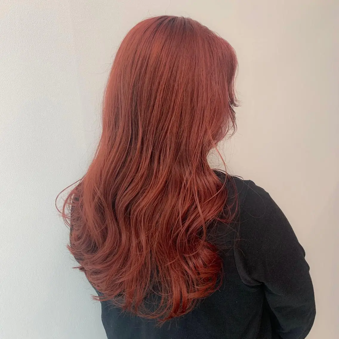 セミロング カラー カット ヘアカラー トリートメント 村山 美空のヘアスタイル