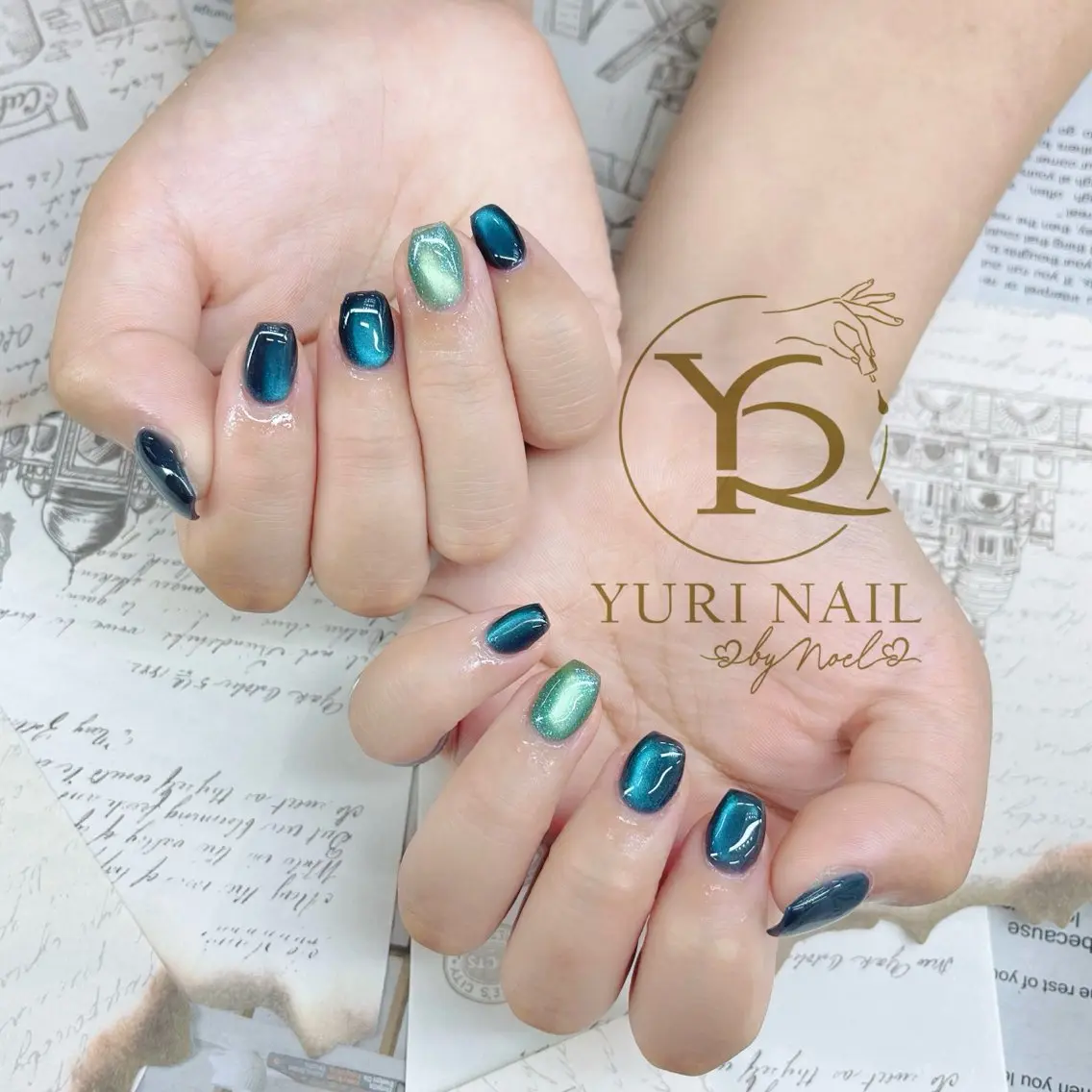 ネイル チークネイル フットネイル フレンチネイル グラデーション キラキラネイル ハンドネイル フットネイル ハンドケア YURI Nail Funabashiのネイルデザイン