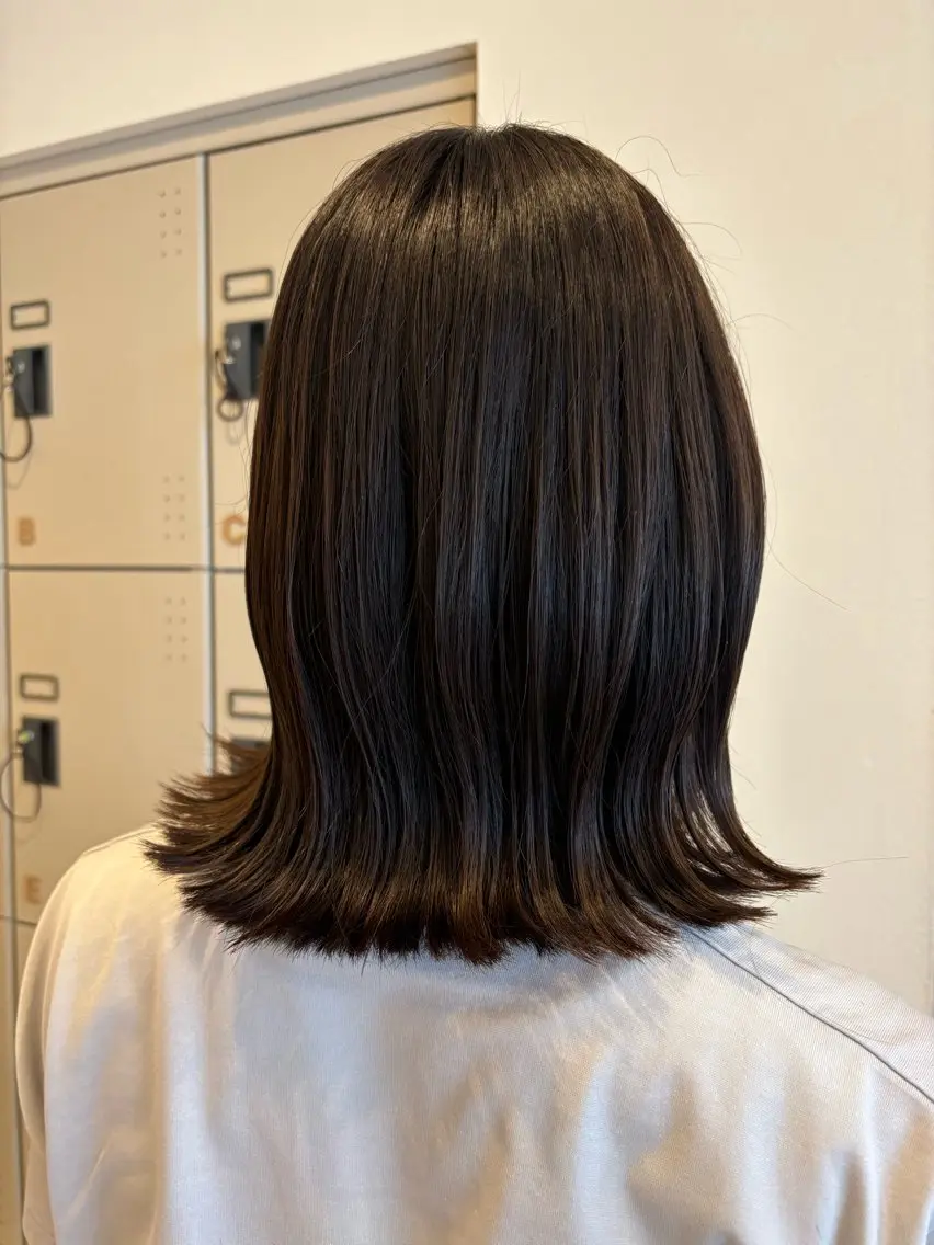 セミロング カラー 近藤 風華のヘアスタイル