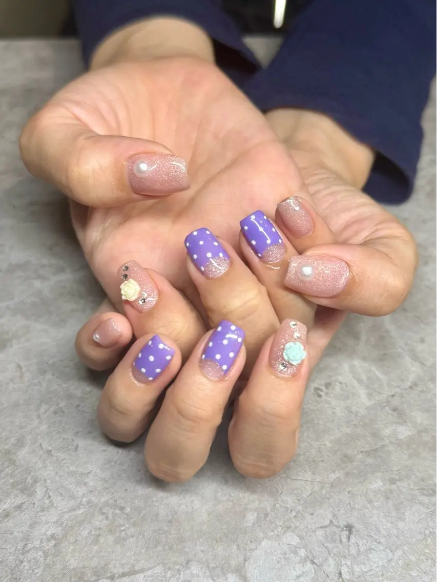 ネイル ハンドネイル IROHA NAIL 三条河原町店 美優のネイルデザイン