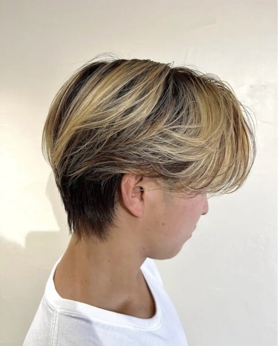 パーマ メンズ パーマ 重松 丈博のヘアスタイル