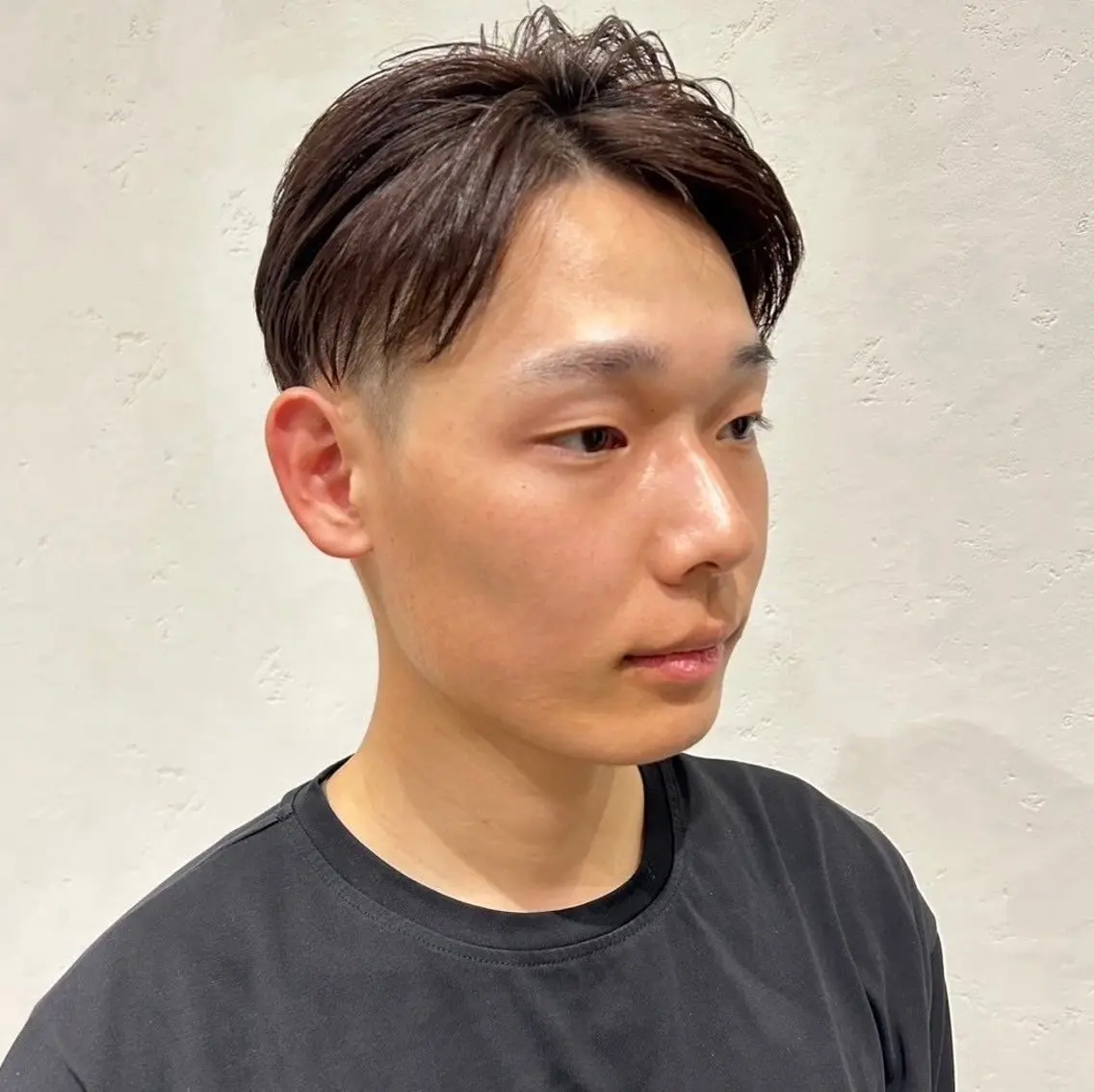メンズ センターパート マッシュ メンズパーマ スパイキーショート ツーブロック 🍒中川葵久美🍒 レイヤー/メンズのヘアスタイル