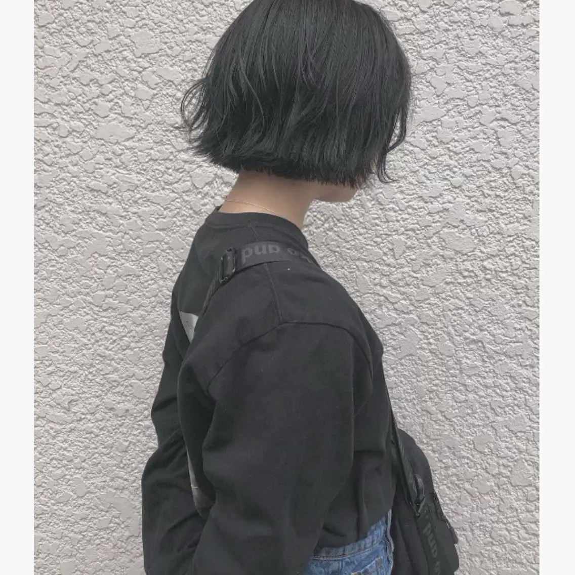 ミディアム カット ヘアカラー yajima Moemiのヘアスタイル