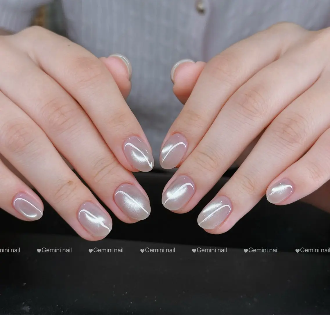 ネイル マグネットネイル Gemini nail.Yukiのネイルデザイン