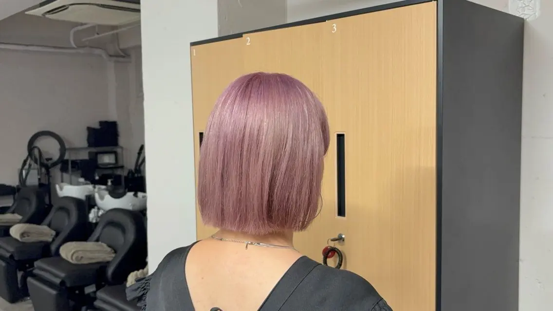 ショート ヘアカラー トリートメント tokute 中野真咲🐺のヘアスタイル