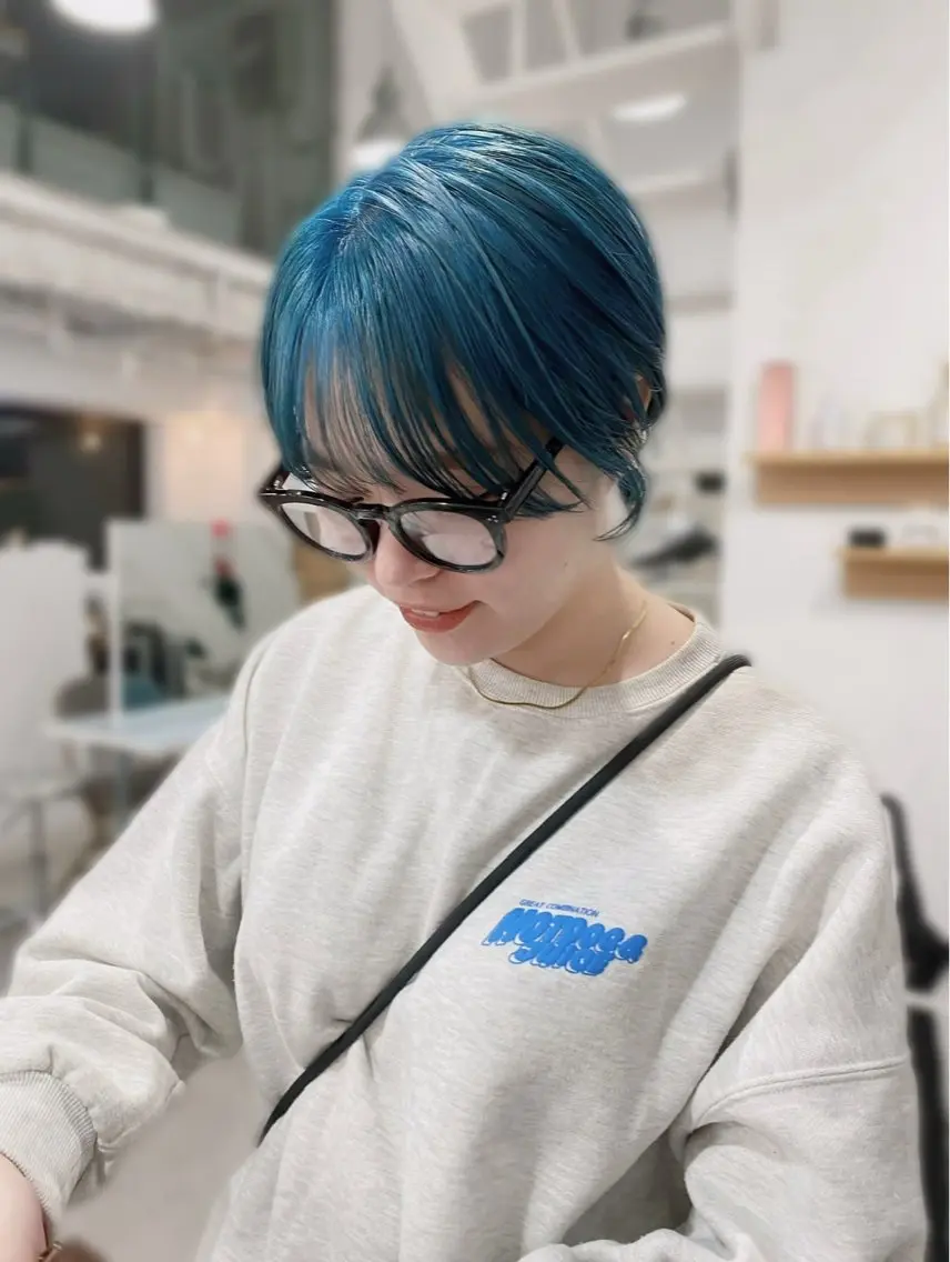 ショート カラー 新宿☆ショートカット 🎀RISAのヘアスタイル