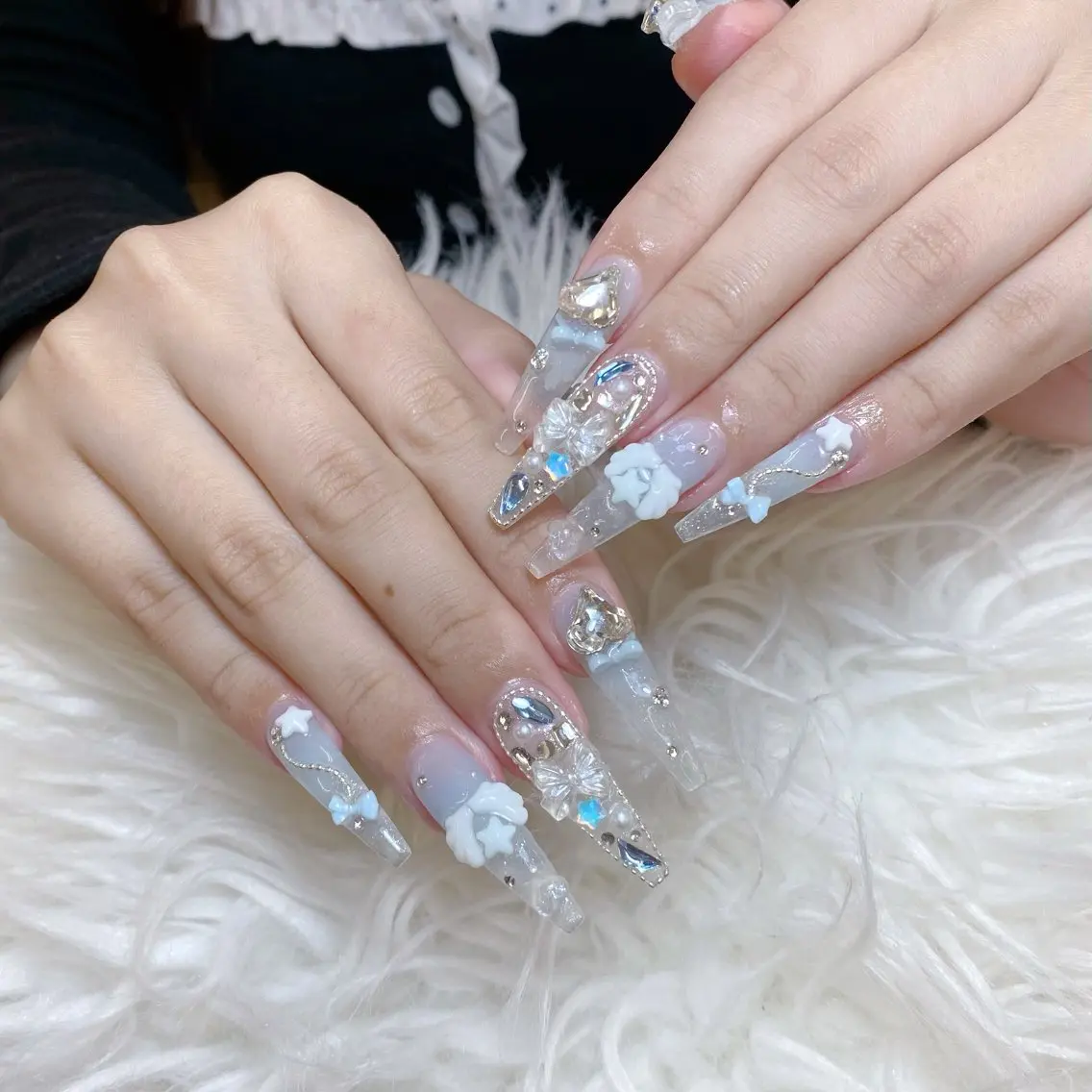 ネイル ハンドネイル ANH NAIL ゴテゴテ専門店💎のネイルデザイン
