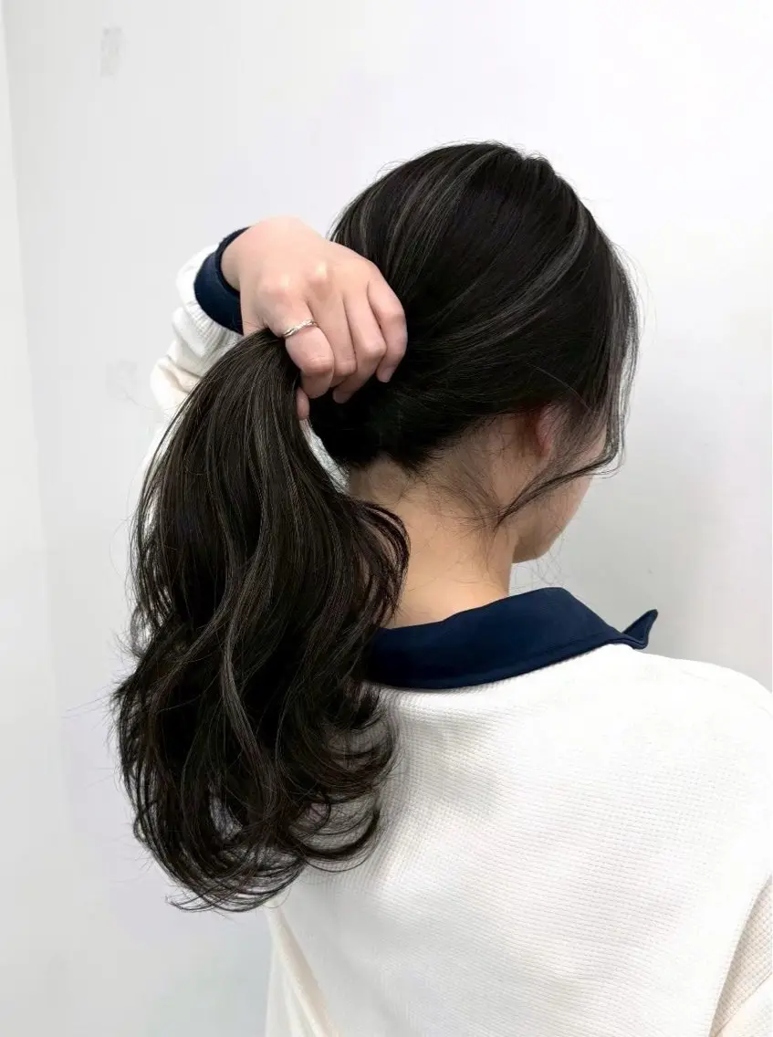 ロング カラー 💠urara opus💠🩵のヘアスタイル