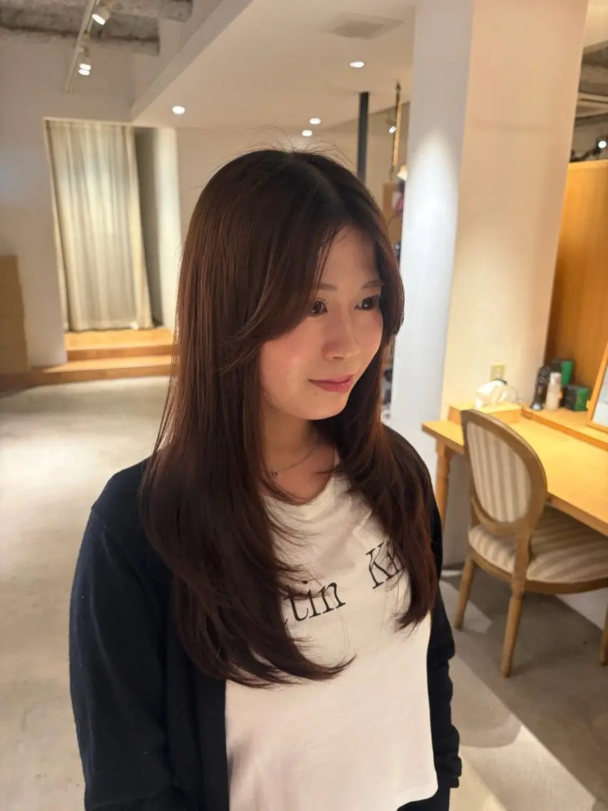 ロング 笹野 日麻莉のヘアスタイル