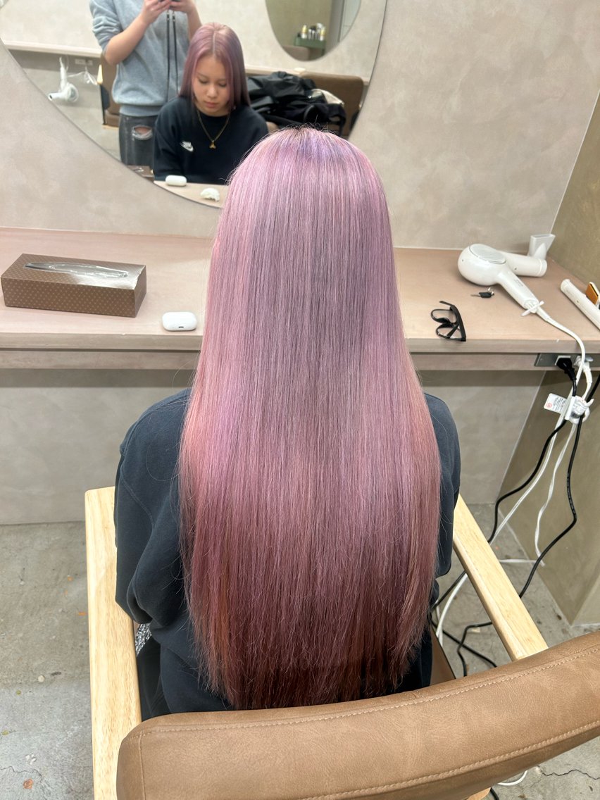 カラー カットモデル✂️ 千夏のヘアスタイル