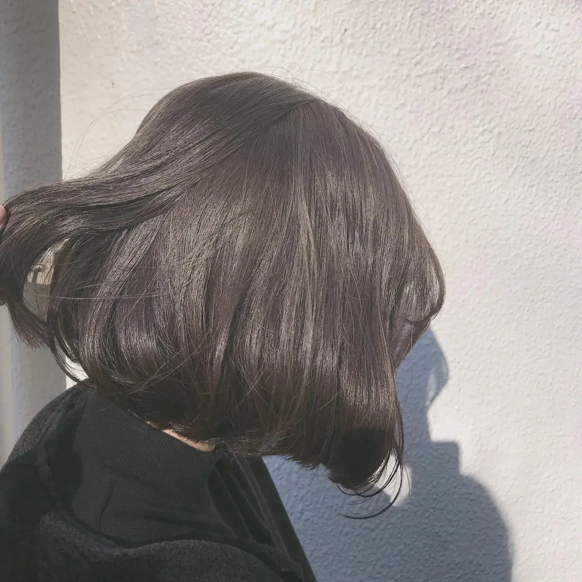 カラー 透明感カラー ハイライトカラー 山本 舞のヘアスタイル