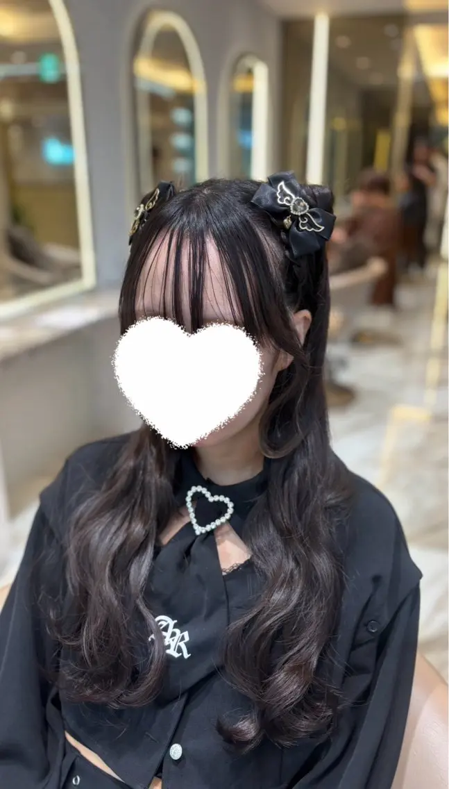 ヘアアレンジ ハーフアップ ヘアセット 可愛い製造機🎀 ヘアメイクMoriのヘアスタイル