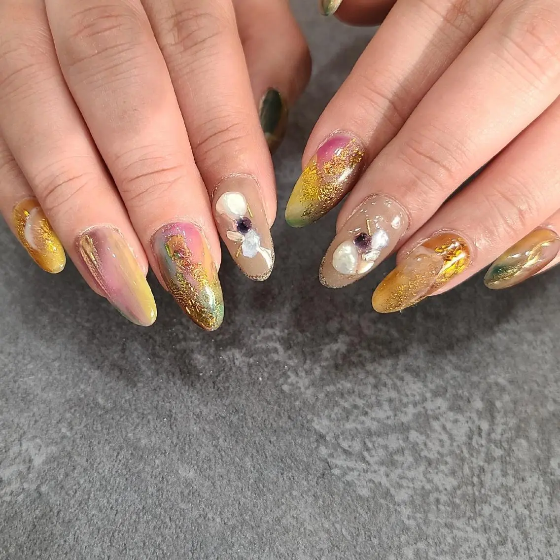 ネイル ニュアンスネイル ハンドネイル NOGUCHI  KANAのネイルデザイン