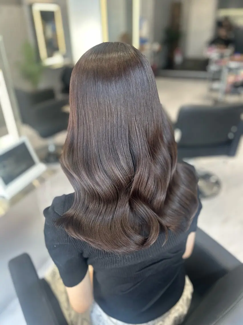 カット+カラー+ヘアマスク🤎の写真
