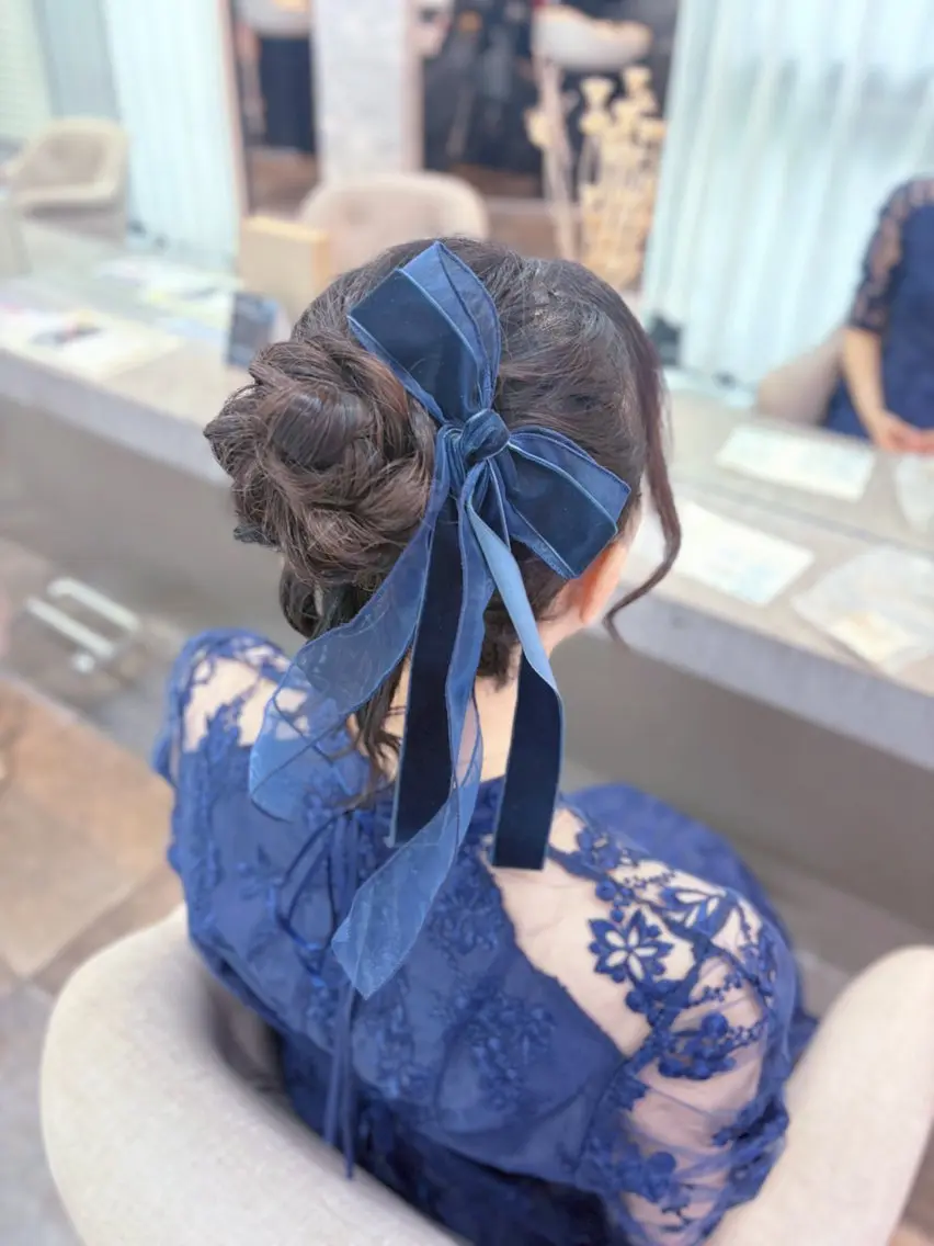 ヘアアレンジ ヘアセット 🫧Maho【浦和】 艶カラー/ヘアメ🫧のヘアスタイル