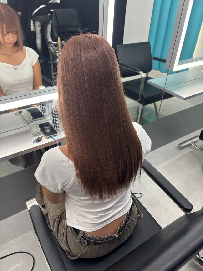 ロング ヘアカラー TACE AYANOのヘアスタイル