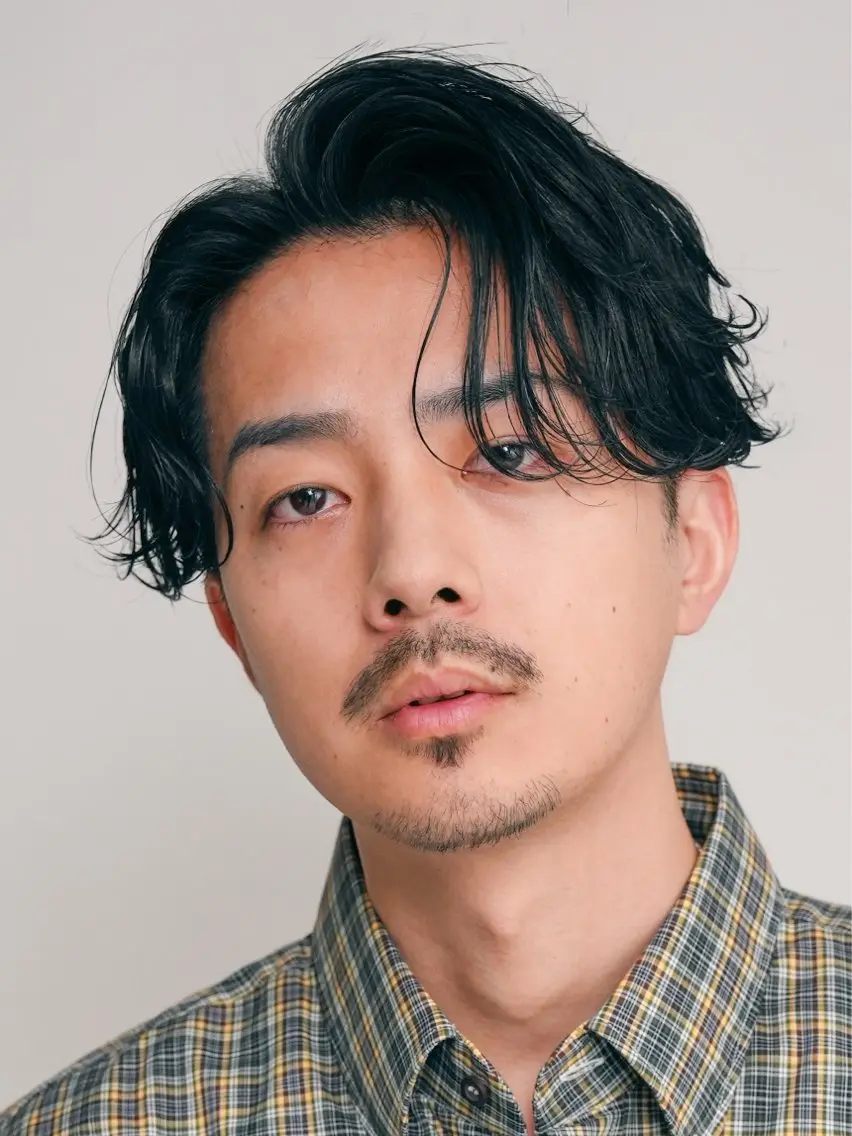 [メンズ限定]当店スタイリストカット✂️＋ニュアンスパーマ＋3stepトリートメント✨️の写真