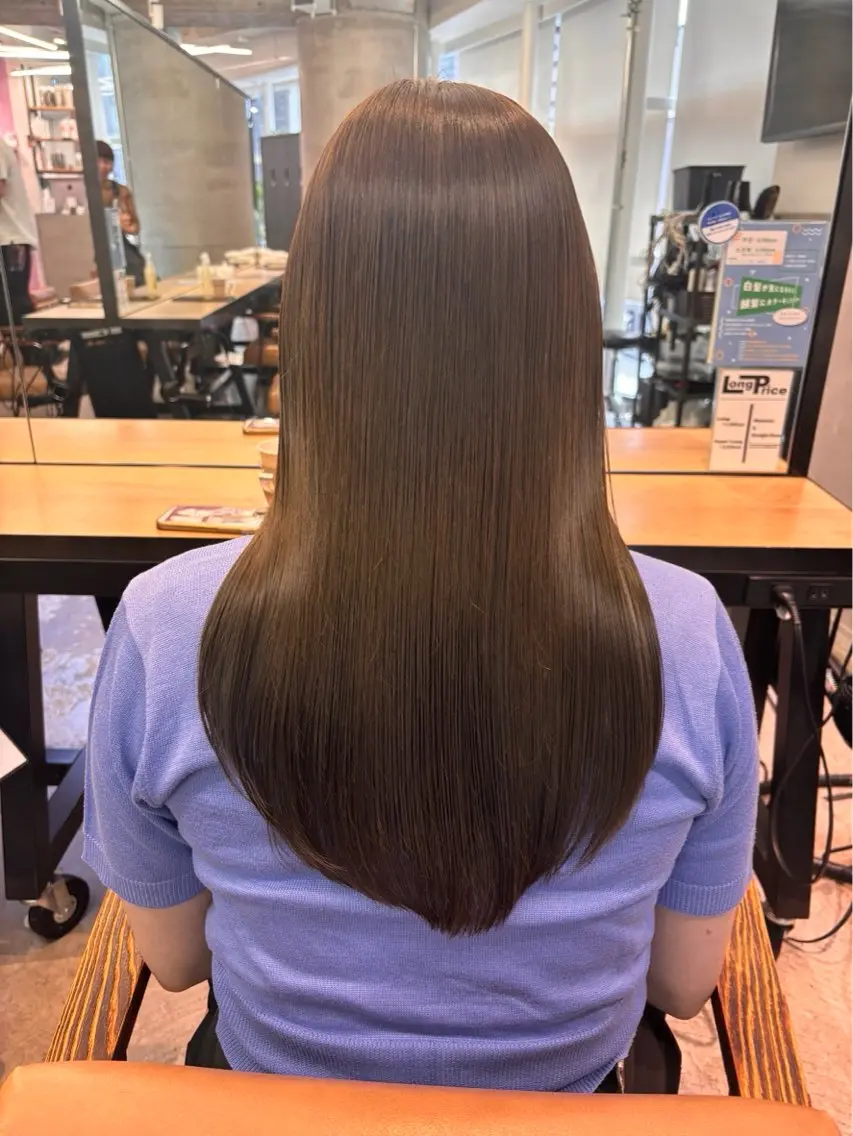 カラー ヘアカラー強化 🎯うにい🎯のヘアスタイル