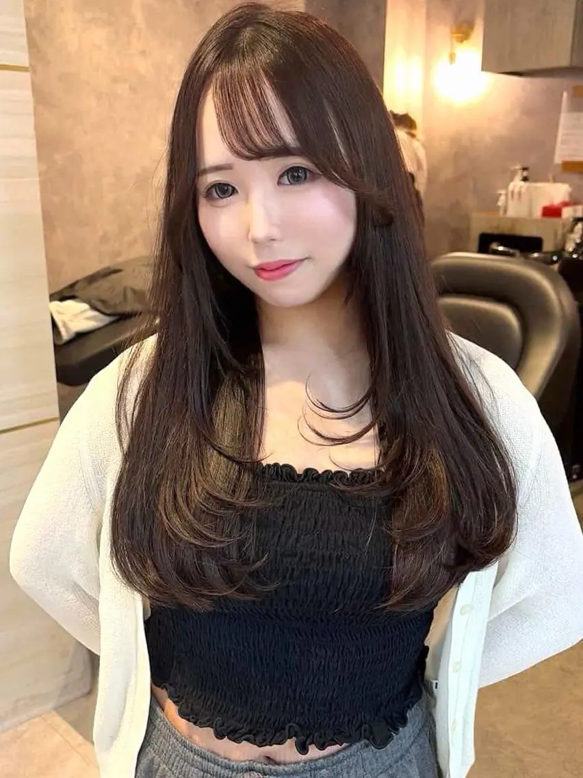 ロング カラー 🩰艶髪ワンカラー／ 大宮/はるあ🩰🏹のヘアスタイル