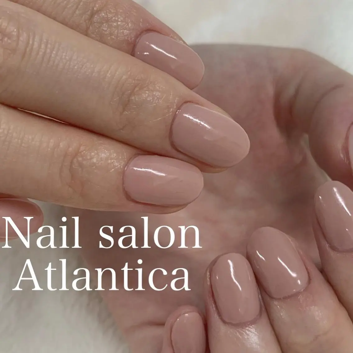 ネイル ワンカラーネイル ハンドネイル Nail salon ✩ アトランティカのネイルデザイン