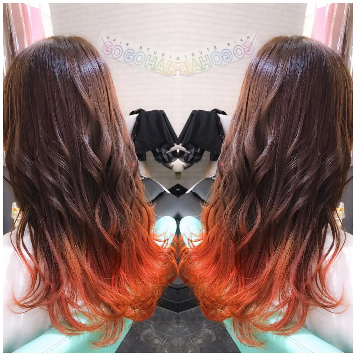 ロング カラー ヘアアレンジ Kimura Shinyaのヘアスタイル