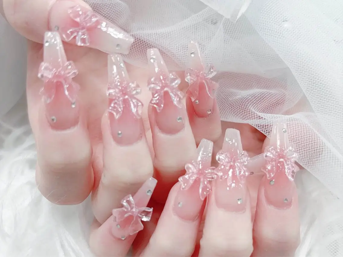 ネイル 長さ出し 韓国ネイル スカルプネイル ワンホンネイル ハンドネイル ハンドケア Akira✨ nailのネイルデザイン