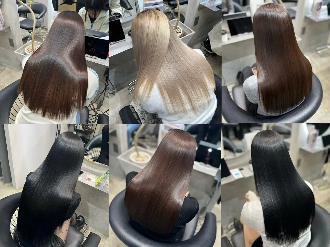 ロング カラー カット ヘアカラー トリートメント ワンホンヘア🇨🇳 髪質改善/itaruのヘアスタイル