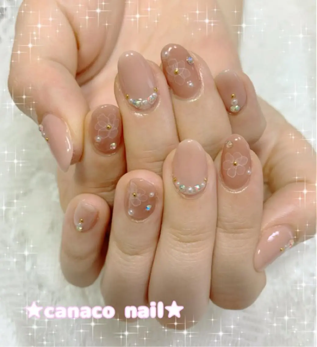 ネイル オフィスネイル ハンドネイル ハンドケア ベテランネイル cnc  nailのネイルデザイン