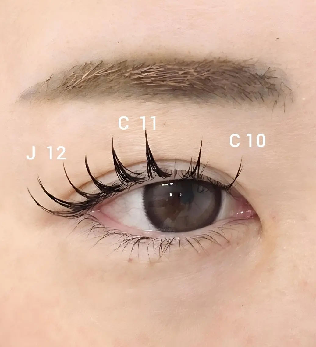 マツエク・マツパ マツエク EYE 405 Mikaのマツエク・マツパデザイン