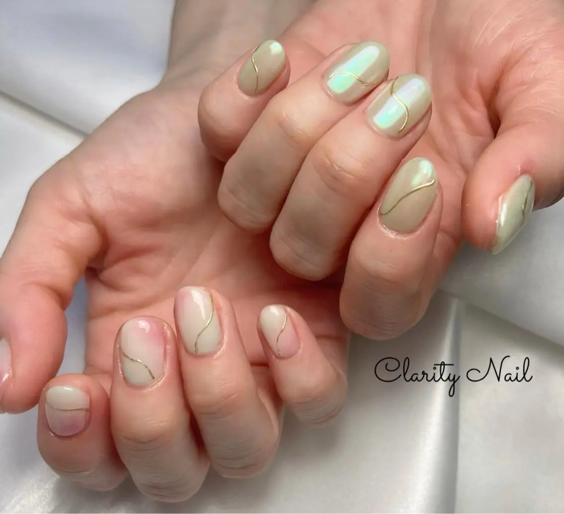 ネイル アートネイル 持ち込み ハンドネイル Clarity Nailのネイルデザイン