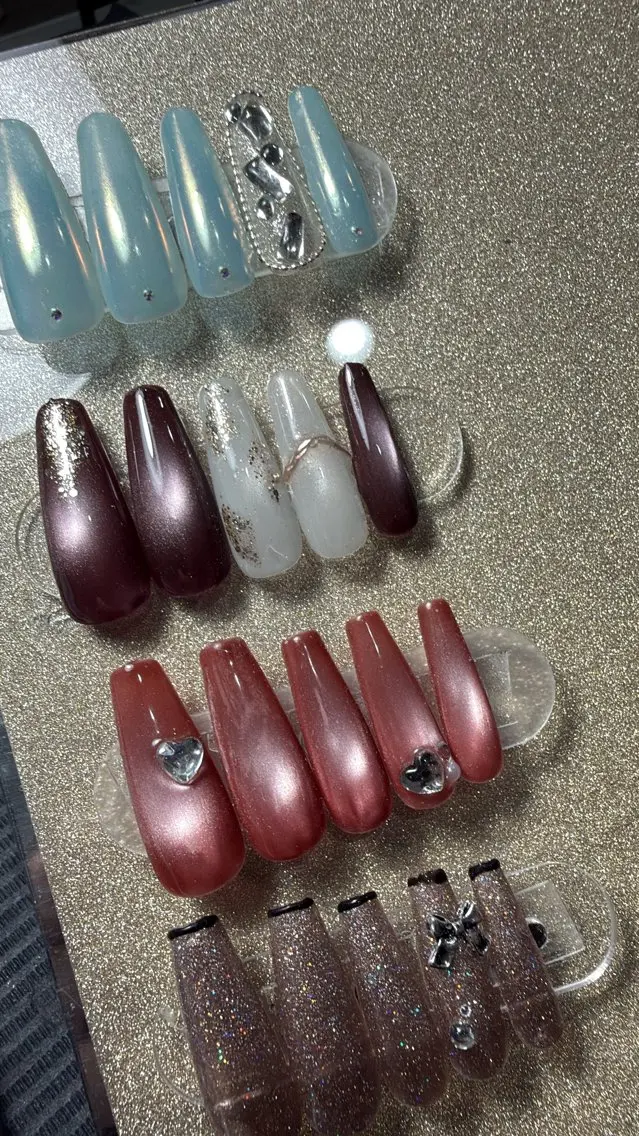 定額シンプルネイルの写真