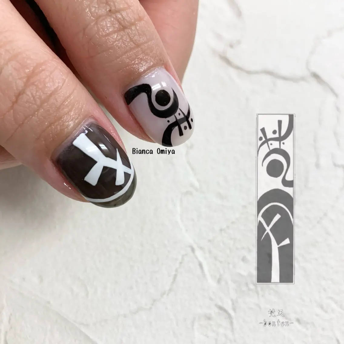 ネイル アートネイル フラッシュネイル フレンチネイル ジェルネイル グラデーション Bianca大宮 Nail＊森澤のネイルデザイン