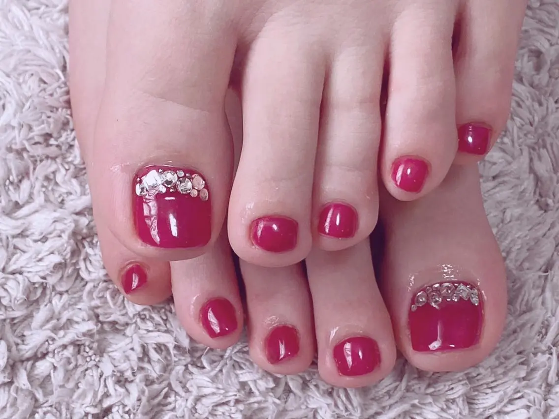 ネイル アートネイル オーロラネイル 桜ネイル クリアネイル フットネイル Nail Salon ertiのネイルデザイン