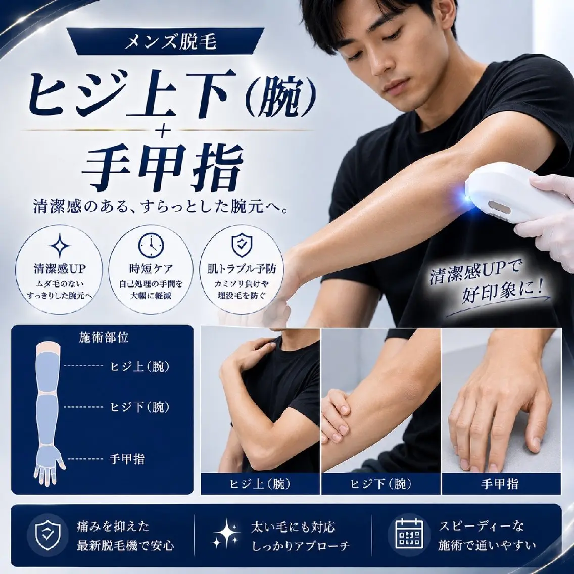 メンズ 脱毛 salonNOA hiromiのエステ・リラクイメージ