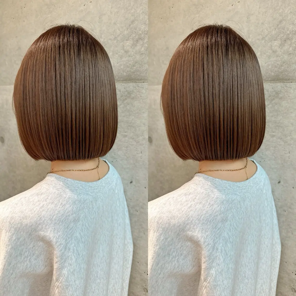 ミディアム カラー カット ヘアカラー 縮毛矯正 トリートメント ✨髪質改善特化✨副 店長椎葉信乃介のヘアスタイル
