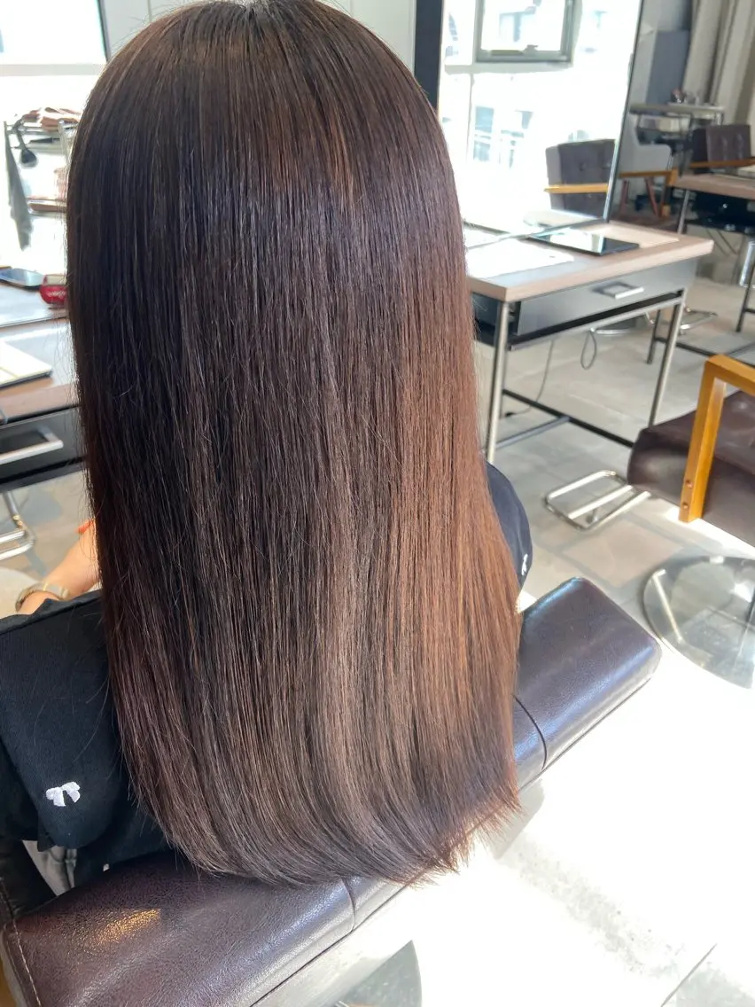 セミロング 🩵MEI🩵鶴見 ／ヘアアレンジ💫のヘアスタイル